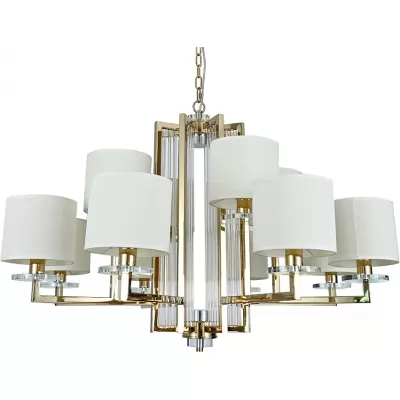Подвесная люстра 35400 35408+4/C gold без абажуров Newport