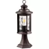 Стеклянный наземный фонарь Mavret 4961/1A цилиндр прозрачный Odeon Light Стеклянный наземный фонарь Mavret 4961/1A цилиндр прозрачный Odeon Light