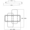 Потолочная люстра Space 10215/S LED белая Escada