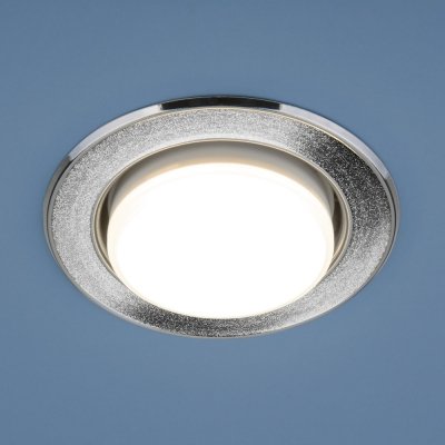 Точечный светильник 1071 GX53 1072 GX53 SL/СН серебряный блеск/хром Elektrostandard