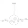 Потолочная люстра Saturn A7790SP-75WH форма шар белая Artelamp