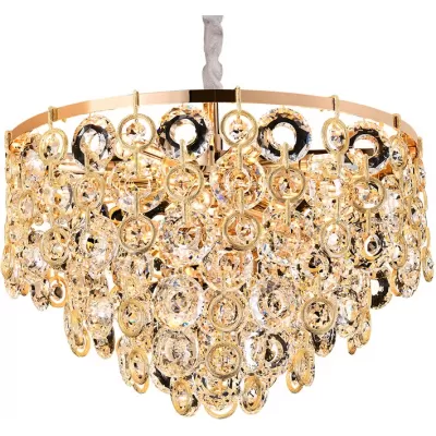 Подвесная люстра 5260 5265+6/C gold Newport