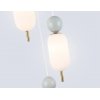 Стеклянный подвесной светильник High Light LH53102 белый Ambrella