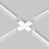 Коннектор X-образный Комплектующие для уличной трековой системы Elasity IP O-TR001-CC-W Maytoni