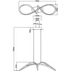 Подвесной светильник Curve MOD156PL-L52B4K черный Maytoni