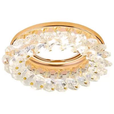 Точечный светильник  K206 CL/G Ambrella