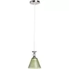 Стеклянный подвесной светильник Лоск 107011201 конус DeMarkt