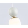 Стеклянное бра High Light LH53108 белое Ambrella