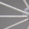 Потолочная люстра  06537-0.3-5+5 WH белая