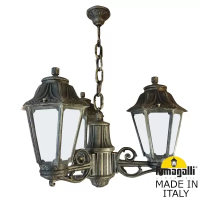 Уличный светильник подвесной Rut E26.120.S30.BYE27 Fumagalli