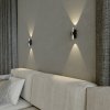 Бра Steel 40109/LED чёрный/сталь цилиндр серое Elektrostandard