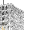 Хрустальный подвесной светильник Exquisite 2107/1S Chrome прозрачный Escada