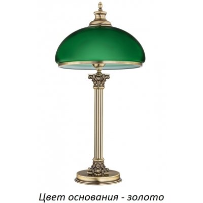 Интерьерная настольная лампа Mesina-new MES-LG-1(Z)GR Kutek