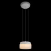 Стеклянный подвесной светильник Totem 10466P Milky white белый цилиндр Loft It