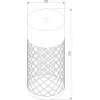 Наземный светильник Ombra 35179/S черный цилиндр Elektrostandard
