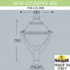 Наземный фонарь Beppe P50.115.000.LXH27 конус прозрачный Fumagalli Наземный фонарь Beppe P50.115.000.LXH27 конус прозрачный Fumagalli