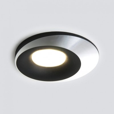 Точечный светильник 124 MR16 124 MR16 черный/серебро Elektrostandard