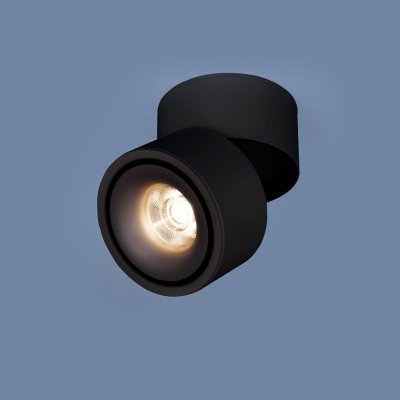 Точечный светильник Klips DLR031 15W 4200K 3100 черный матовый Elektrostandard