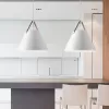 Подвесной светильник  Nordic01 конус белый ImperiumLoft