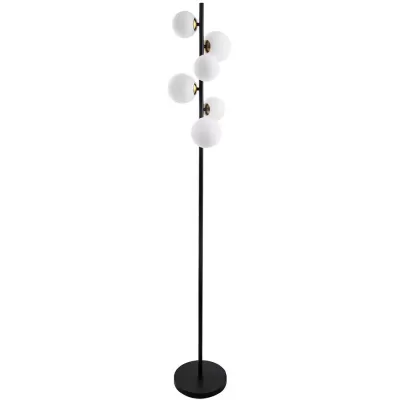 Торшер Gemini A2243PN-6BK форма шар