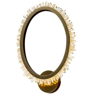 Бра Quartz Halo MB20020154-1A satin gold DeLight Collection