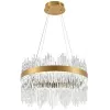Хрустальная подвесная люстра Smart Нимбы LED LAMPS 81260 прозрачная Natali Kovaltseva