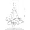 Подвесной светильник  431-303-06 белый форма шар Velante