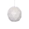 Подвесной светильник Bokka LDP 7412 WT форма шар белый Lumina Deco