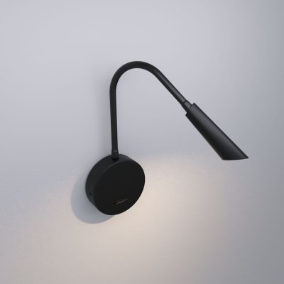 Настенный светильник Stem 40120/LED черный Elektrostandard