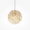 Хрустальный подвесной светильник Adamant MOD487PL-01BS форма шар прозрачный Maytoni