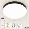 Настенно-потолочный светильник Toscana 3315.XM-60W Black цилиндр белый APL LED