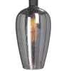 Стеклянный подвесной светильник  V4849-1/1S черный Vitaluce