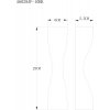 Настенный светильник Algedi A6028AP-10BK