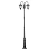 Стеклянный наземный фонарь ROMA S 95210SB 10 down E7 Bl прозрачный Oasis Light Стеклянный наземный фонарь ROMA S 95210SB 10 down E7 Bl прозрачный Oasis Light