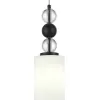 Стеклянный подвесной светильник SL2003 SL2003.403.01 цилиндр белый ST Luce