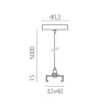 Подвес Quattro 504196-FR2 Lightstar