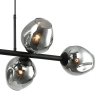 Стеклянный подвесной светильник Traube 2361-6P серый Favourite