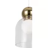 Стеклянный подвесной светильник Focus FR5220PL-01G5 прозрачный Freya