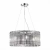 Стеклянная подвесная люстра Epica SL1656.113.06 прозрачная цилиндр ST Luce
