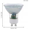 Лампочка светодиодная Lm_led_gu10 11536 Eglo