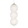 Подвесной светильник Beads 10530/3P бежевый форма шар Loft It