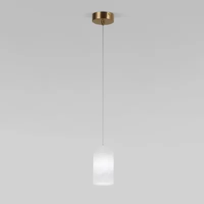 Подвесной светильник Marba 304052 алебастр / латунь Eurosvet