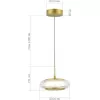 Стеклянный подвесной светильник Frittela SL6239.203.01 прозрачный ST Luce Стеклянный подвесной светильник Frittela SL6239.203.01 прозрачный ST Luce