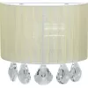 Бра Жаклин 465026601 желтое MW-Light