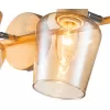 Стеклянный спот Wood 691/3P конус прозрачный Escada