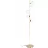 Стеклянный торшер Tely 10236F форма шар белый Loft It
