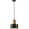 Подвесной светильник  LSP-8698 цилиндр черный Lussole