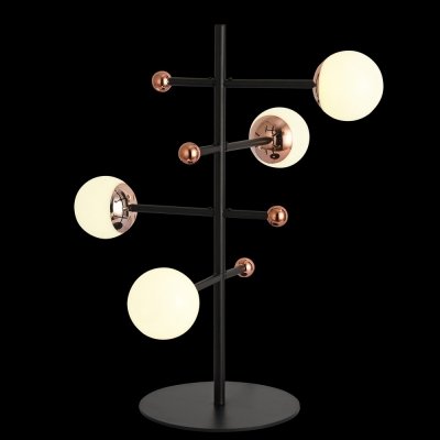 Интерьерная настольная лампа Loft Led LED LAMPS 81344/1T GOLD BLACK Natali Kovaltseva