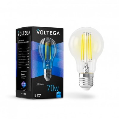 Лампочка светодиодная General purpose bulb E27 7W 7141 Voltega