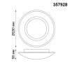 Точечный светильник Cail 357928 белый Novotech